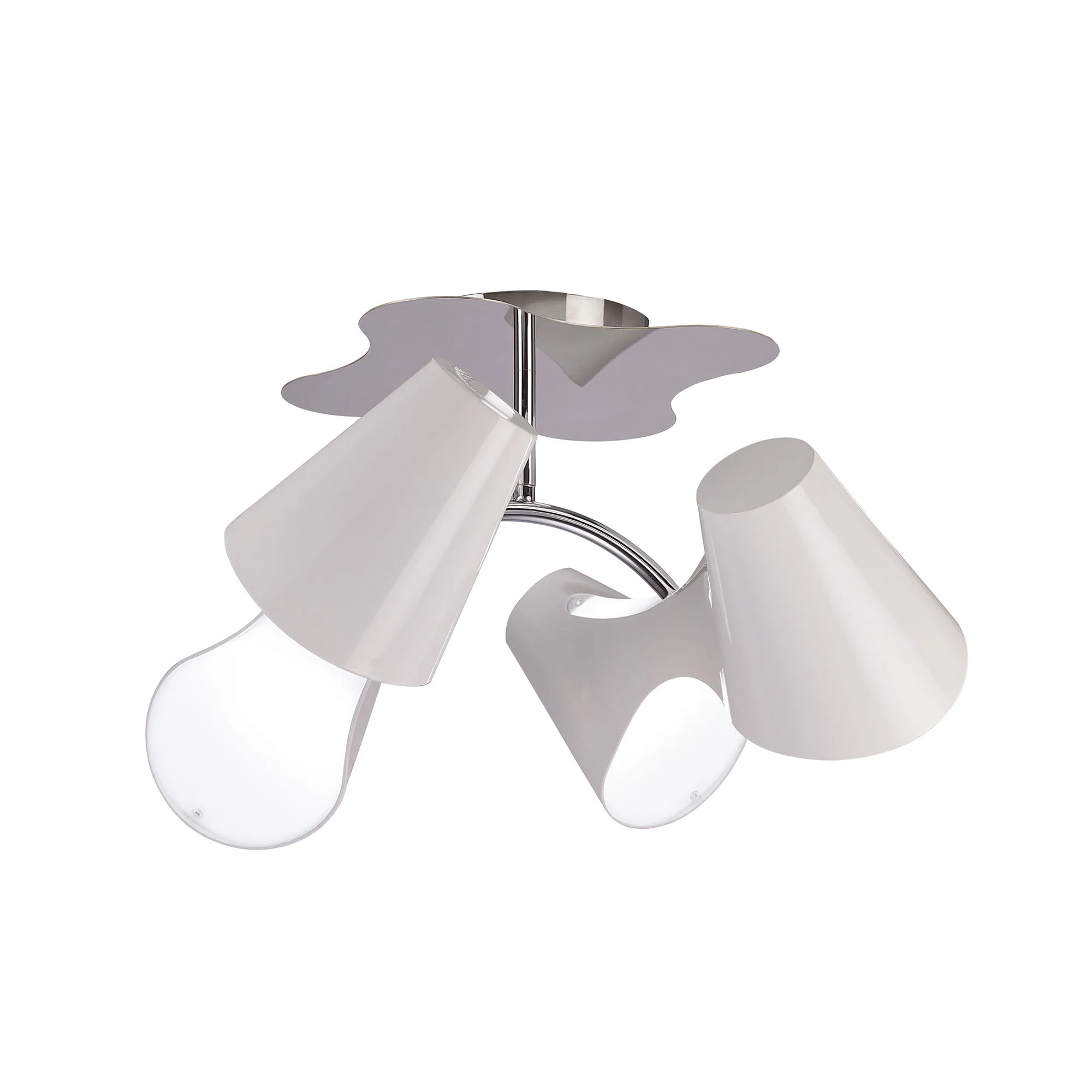 Ora Gloss White Ceiling Lights Mantra Semi Flush Fittings Ora Gloss White Ceiling Lights Mantra Semi Flush Fittings